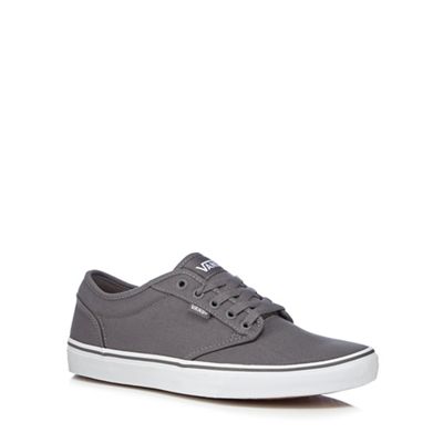 Vans Grey 'Atwood' lace up trainers